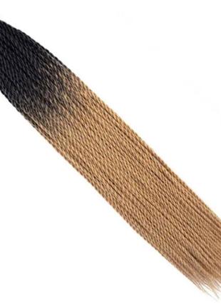 Сенегальські кіски, довжина 60 см, колір-чорний-коричневий, (упаковка), різнокольоровий