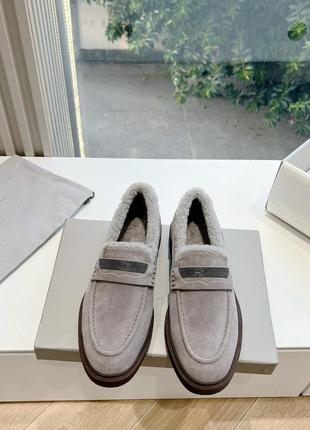 Лофери brunello cucinelli / на стопу 25.5 см.