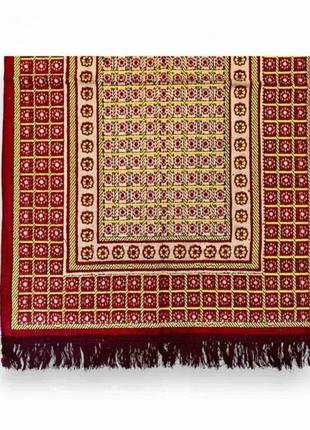 Килимок для молитви (намазу) sajda basit 70х110 см бордовий