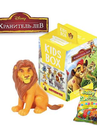 Король лев the lion king sweetbox свитбокс кидсбокс фигурка и жевательный мармелад с натуральным соком
