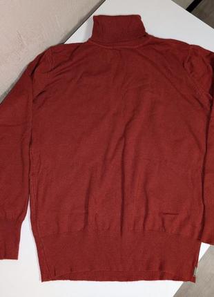 Гольф вискоза бордовый очень мягкий м