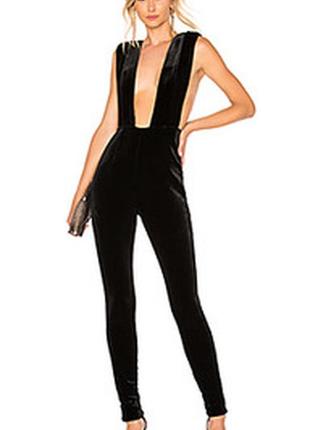 Комбінезон з бархату michael costello x revolve lil jumpsuit