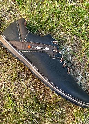 Туфлі columbia шкіряні чорні 4