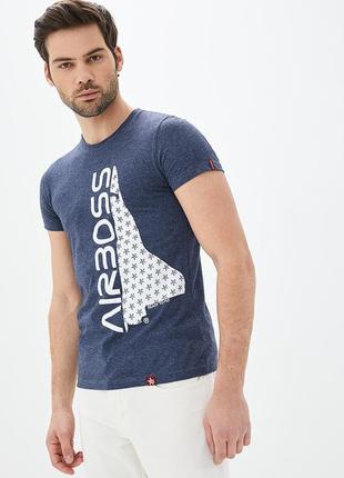 Футболка aiirboss shuttle tee синя, 2xl