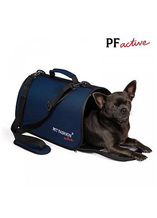 Сумка-переноска pet fashion vesta для собак и котов 38х22х22 см