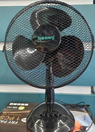 Настольный вентилятор rainberg rb-9306  (12 см)