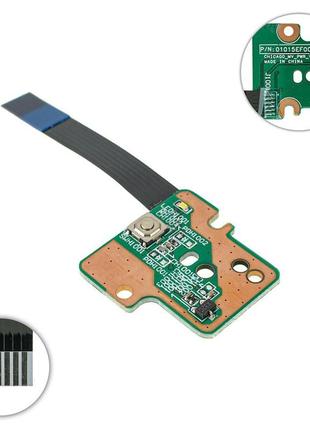 Плата с кнопкой включения для ноутбука hp (cq43 cq57 430 630), (01015ef00-575-g)