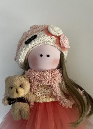 Текстильная интерьерная кукла /ручная работа