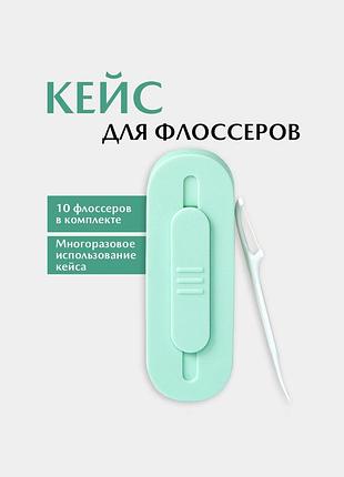 Зубні флоси, засіб для чищення зубів