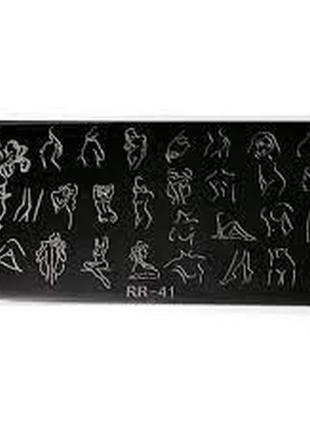 Пластина для стемпинга richcolor-041 7508