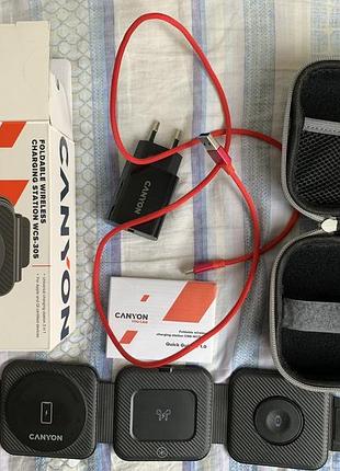 Беспроводное зарядное устройство canyon ws-305 3 b 1