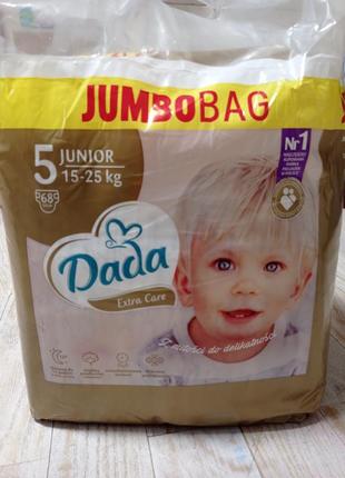 Підгузки польські dada extra care 5