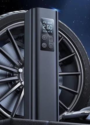 Автокомпрессор baseus super mini inflator pump черный
