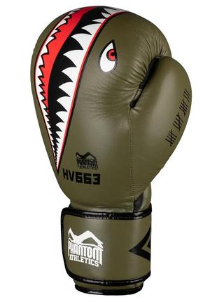 Боксерские перчатки phantom fight squad army 16 унций pro 3000