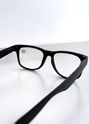 Окуляри для читання , полімерні лінзи , пластикова оправа на флекс-системі