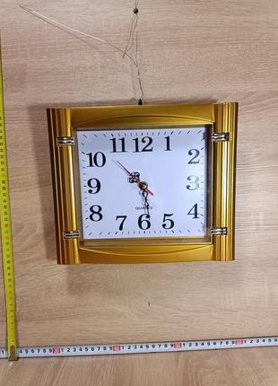 Часы настенные прямоугольные классические