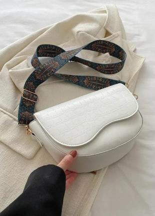 Модная женская кожаная сумка fashion | 5043-3