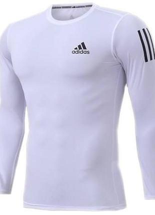 Чоловіча термо-кофта adidas techfit compression (в наявності m, l, xl, xxl-3xl!)