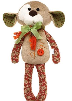 Детская мягкая плюшевая игрушка комфортер - собачка