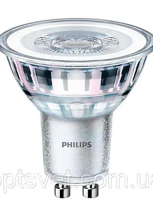 Світлодіодна лампа philips essential led 4.6-50w gu10 830 36d