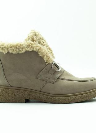 Черевики женские зимние замшевые vilansi v8559 beige 36 размер