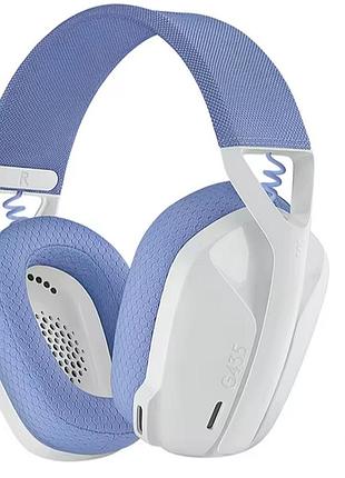Наушники беспроводные logitech g435 lightspeed wireless gaming headset white