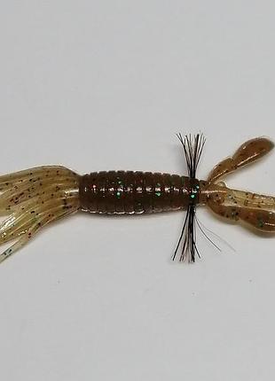 Силиконовая приманка pine shrimp 2 suyama brown