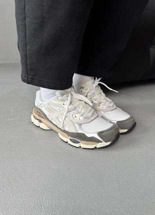 Жен/чол кроссовки asics nous gel-nyc brown/cream