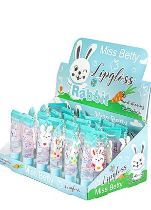 Прозрачный блеск для губ miss betty lip gloss l 1068