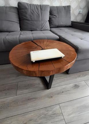 Кофейный столик,журнальный столик,столик,стол из дуба, стол loft,столка для ноутбука