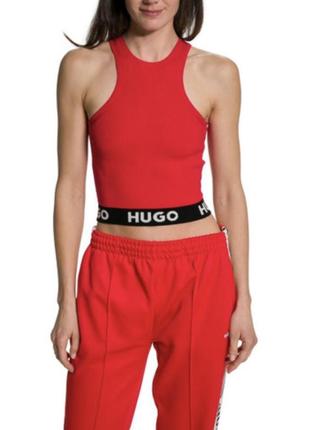 Топ майка hugo boss в рубчик акция