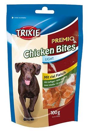 Лакомство для собак куриные кусочки, trixie 31533 - 100г