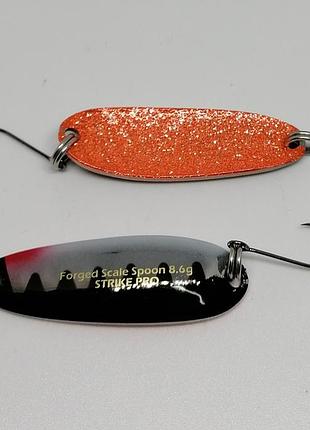 Блесна strike pro forged scale spoon a108e-a198 chrome