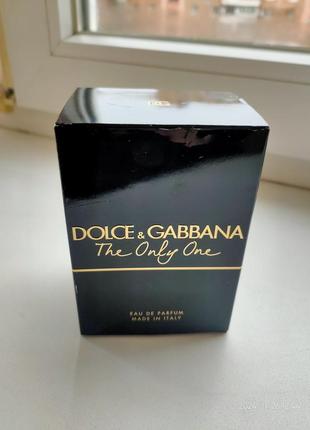 Коробка от парфюма dolce &amp; gabbana the only one