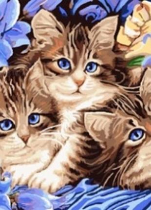 Алмазная вышивка. картина на подрамнике "сестрички", размер 40х30 см