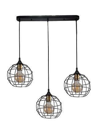 Люстра підвісна, світильник підвісний sunlight лофт n3756/3h