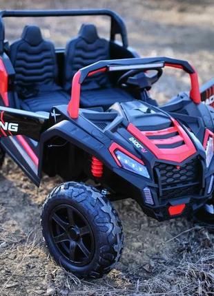 Дитячий електромобіль buggy atv strong racing (червоний колір) 180w, 24v14ah