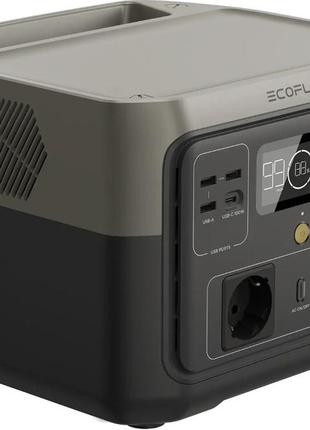 Ecoflow river 2 max (zmr610-b-eu) портативная зарядная станция
