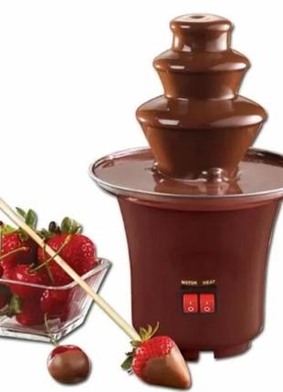 Мини шоколадный фонтан mini chocolate fontaine