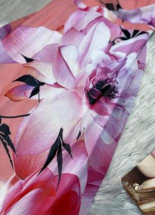 Довга квіткова сукня плаття сарафан3 фото