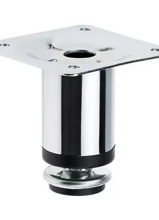 Ножка мебельная nl 05 d=30 мм h=50 мм хром