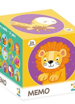 Dodo настільна гра мемо дикі тваринки(54)