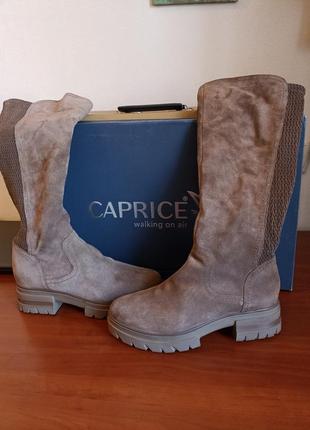 Чоботи демісезонні шкіряні caprice