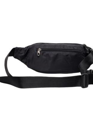 Мужская поясная сумка полиэстер черный арт.1801-14 black volunteer (китай)