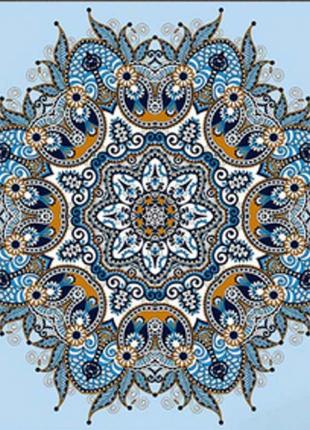 Набір для творчості алмазна картина ажурна мандала strateg розміром 30х30 см кр (me13820)