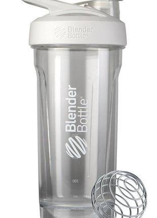 Шейкер спортивний (пляшка) blenderbottle strada tritan 28oz/820ml white (500882) pro_900