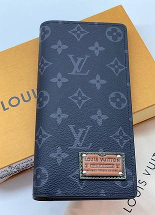 Гаманець louis vuitton m69980 aerogram brazza, чорний