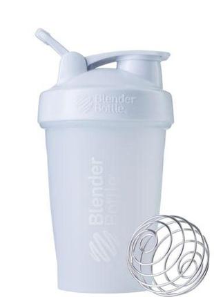 Шейкер спортивний blenderbottle classic loop 20oz/590ml white pro650