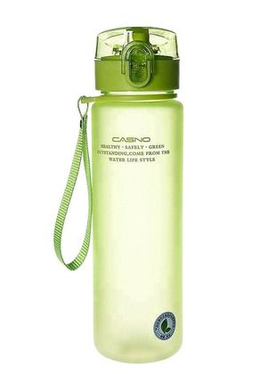 Спортивная бутылка для воды casno 850 мл kxn-1183 зеленая pro_290