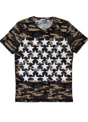 Чоловіча футболка valentino marirosa camo italy